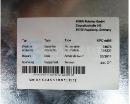 KUKA庫卡KR C2機(jī)器人控制器主機(jī)00-134-331